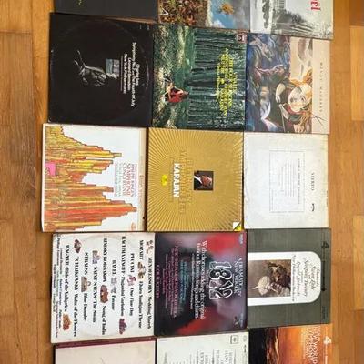 Collection Of Vinyl Records 