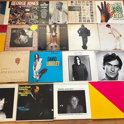 Collection Of Rock/Jazz Vinyl Records 