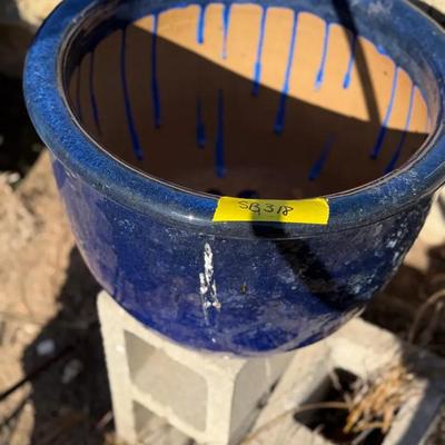 Blue Big Pot