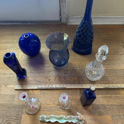 A Variety of Vases and Candle Holders   