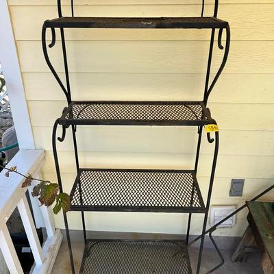 IRON SHELF RACK