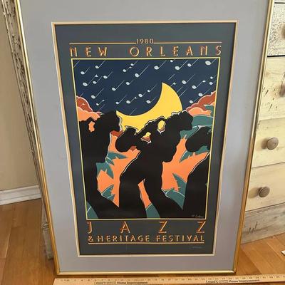 NEW ORLEANS JAZZ FESTIVAL PAINTING 