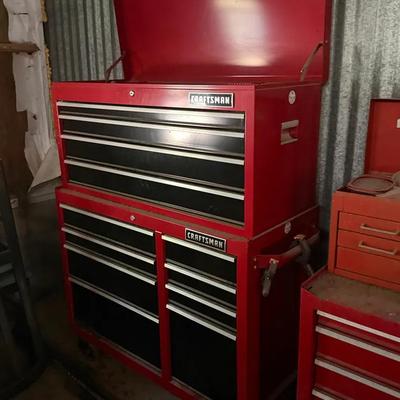 Craftsman Shallow Drawers Tool Storage