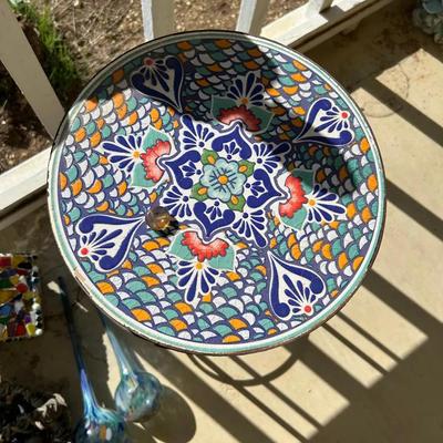 RAINBOW COLORED GLASS TRINKETS