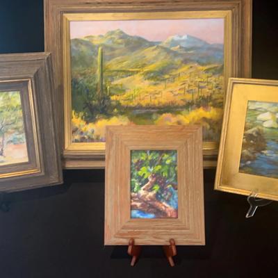 Paintings Landscape From Texas Framed 
