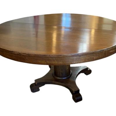 Round Wooden Dining Table