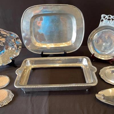 Pewter Serving Piece Collection