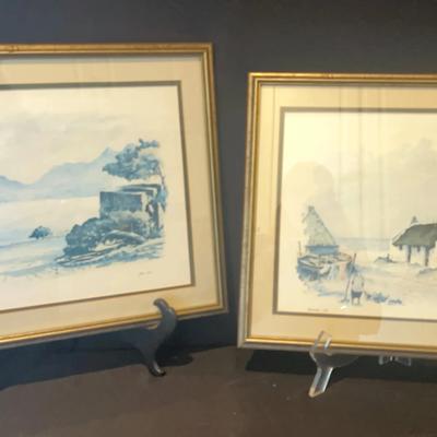 "FROM THE OLD FORT, HOUT BAY, CAPE And Arniston Cape" by John Hall. L