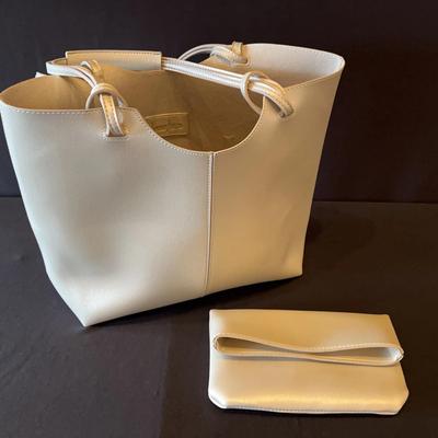 Nieman Marcus Tote and Clutch