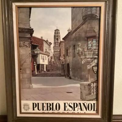 Pueblo Español/Spanish Village -- Poster 