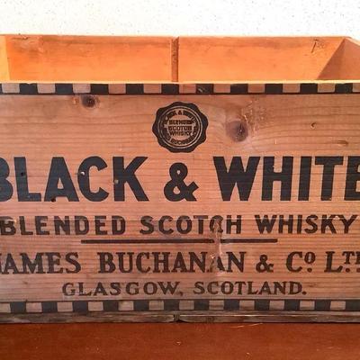 Vintage Wooden Crate 