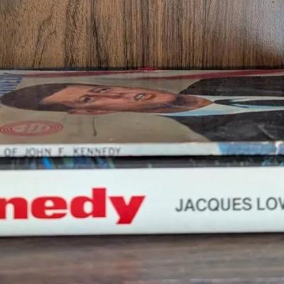 Lot of 2 John F. Kennedy Books – “Kennedy: A Time Remembered” & “The Story of John F. Kennedy”
