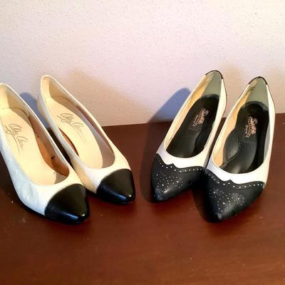Two-Tone Women’s Pumps – Estimated 1980s–1990s SZ 6.5