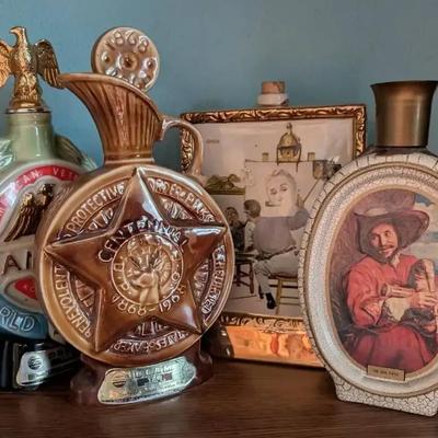 Collection Of Jim Beam Decanters 