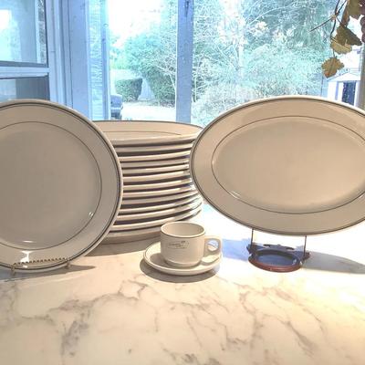 Homer Laughlin Dinerware Green Stripe