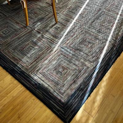 Contemporary Geometric Area Rug – Earth Tones 7 X 10 Rug 