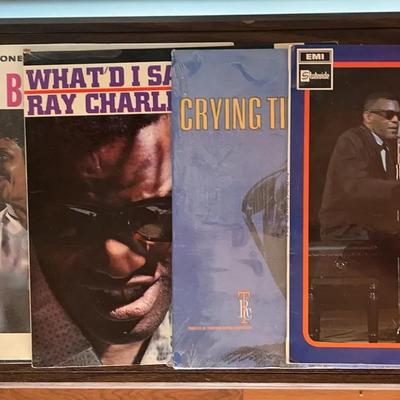 Rhythm & Blues Vinyl Collection – Ray Charles, Fats Domino, Little Richard (1960s–1970s)
