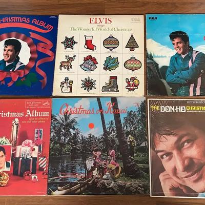 Christmas Vinyl Collection – Elvis, Don Ho & More (1960s–1970s)