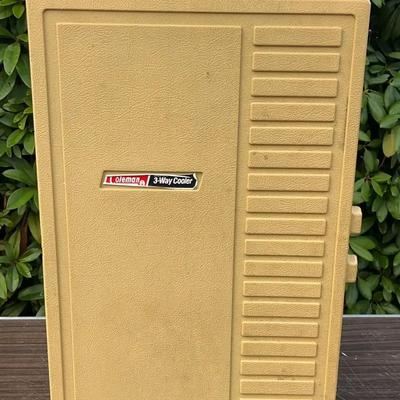 Coleman 3-Way Cooler 1970s