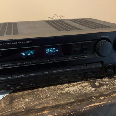 Kenwood KR-V5570 Audio-Video Stereo Receiver – Early 1990s Dolby Pro Logic