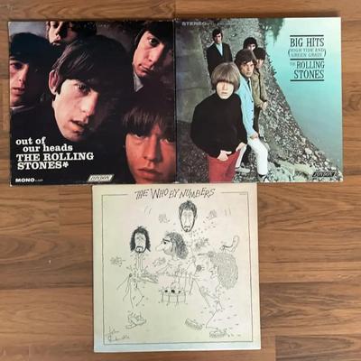 Rolling Stones & The Who Vinyl Collection (1960s–1970s Rock Classics)