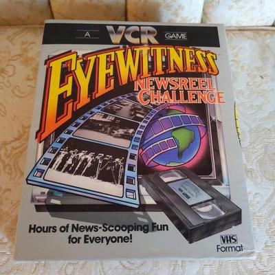 Parker Brothers Eyewitness VCR Game  1980s
