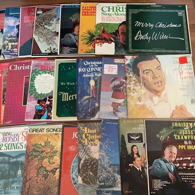 Christmas Vinyl Records Collection (1950s–1970s)