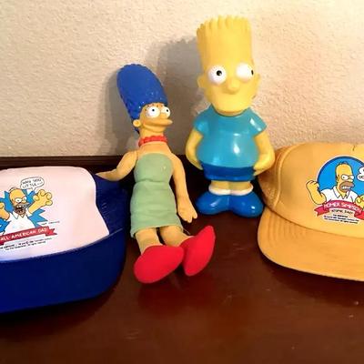 Bart Simpson Toys and Caps 
