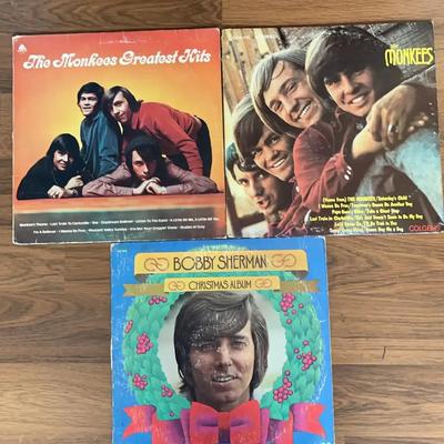 The Monkees and Bobby Sherman LP's 