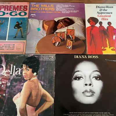 Soul & Motown Vinyl Records (1960s–1970s)