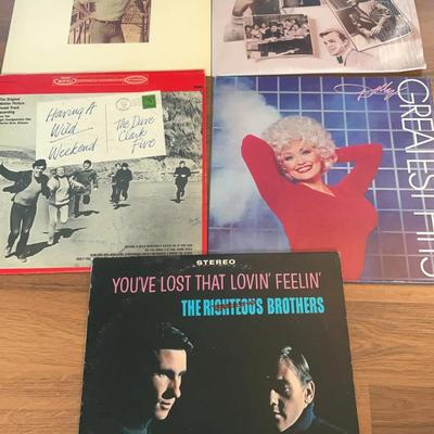 Vinyl Records (1960s–1980s) – Paul Simon, Dolly Parton, Dick Clark & More