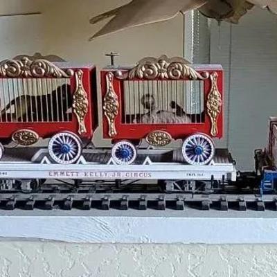 Emmett Kelly Jr Circus Train Bachman G Scale