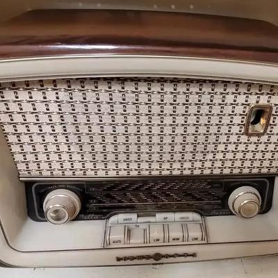 Luxus Bella Opta Tube Radio Made In Germany