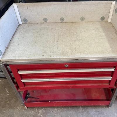 Modified Tool Chest on Wheels