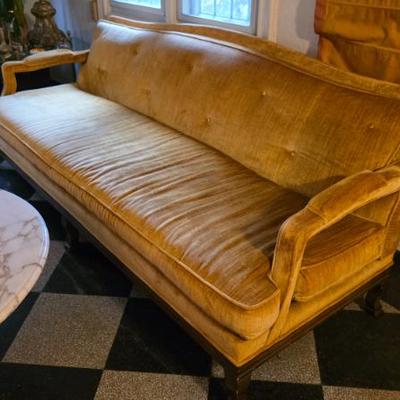 Excellent MCM Velvet sofa - Super Comfortable