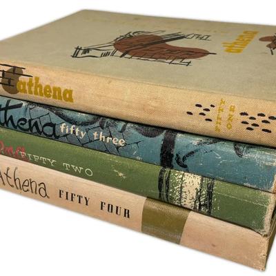 1951-1954 Ohio University “Athena” Yearbooks