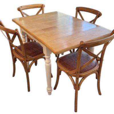 Farmhouse Style Kitchen Table & Chairs