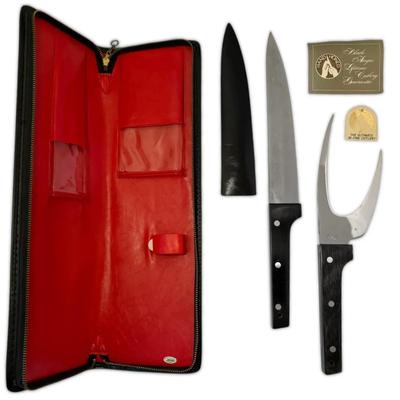 Vernco Black Angus Hand Honed Cutlery Carving Knife Set - New!