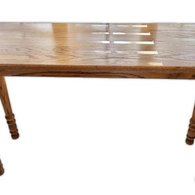 Oak Console Table 