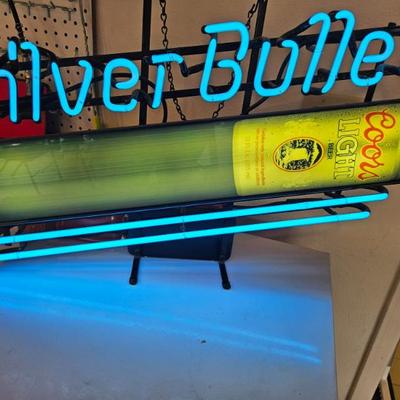 Sale Photo Thumbnail #16: Coors Neon Sign