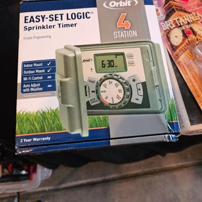 Sale Photo Thumbnail #5: New Orbit sprinkler controller