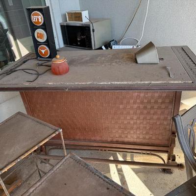 Sale Photo Thumbnail #541: outdoor metal bar 