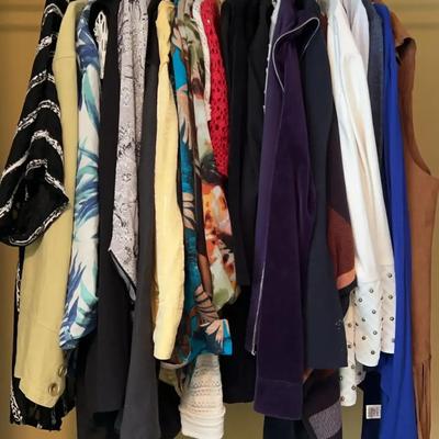 Women’s Fashion Jackets Collection in Size Large, Including Chico’s 1