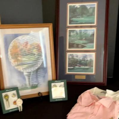Masters Tournament Memorabilia Collection Featuring Glenda Brown Art & Apparel