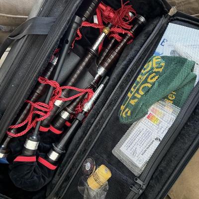 Bannatyne Bagpipes with case and accessories