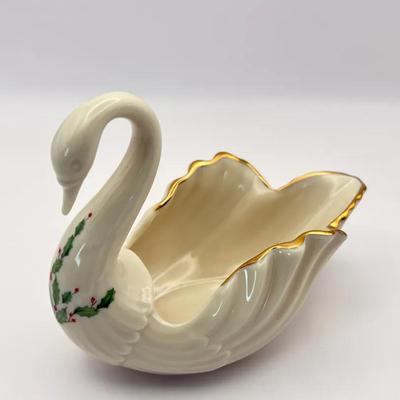 Collectible Lenox Holiday Swan