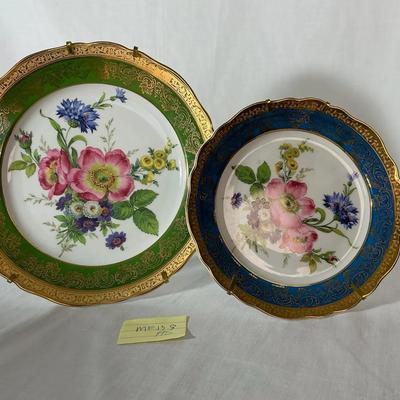 Two Limoge Plates