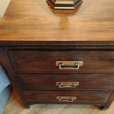 2 Davis Cabinet Co Night Stands with an Asian Flair