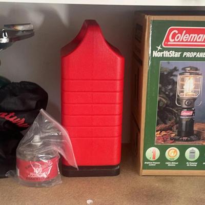 Century Propane Heater, Coleman NorthStar Propane Lantern, Coleman Lantern With Case & Propanee