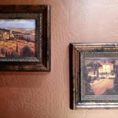 Two Artist Signed Paintings 